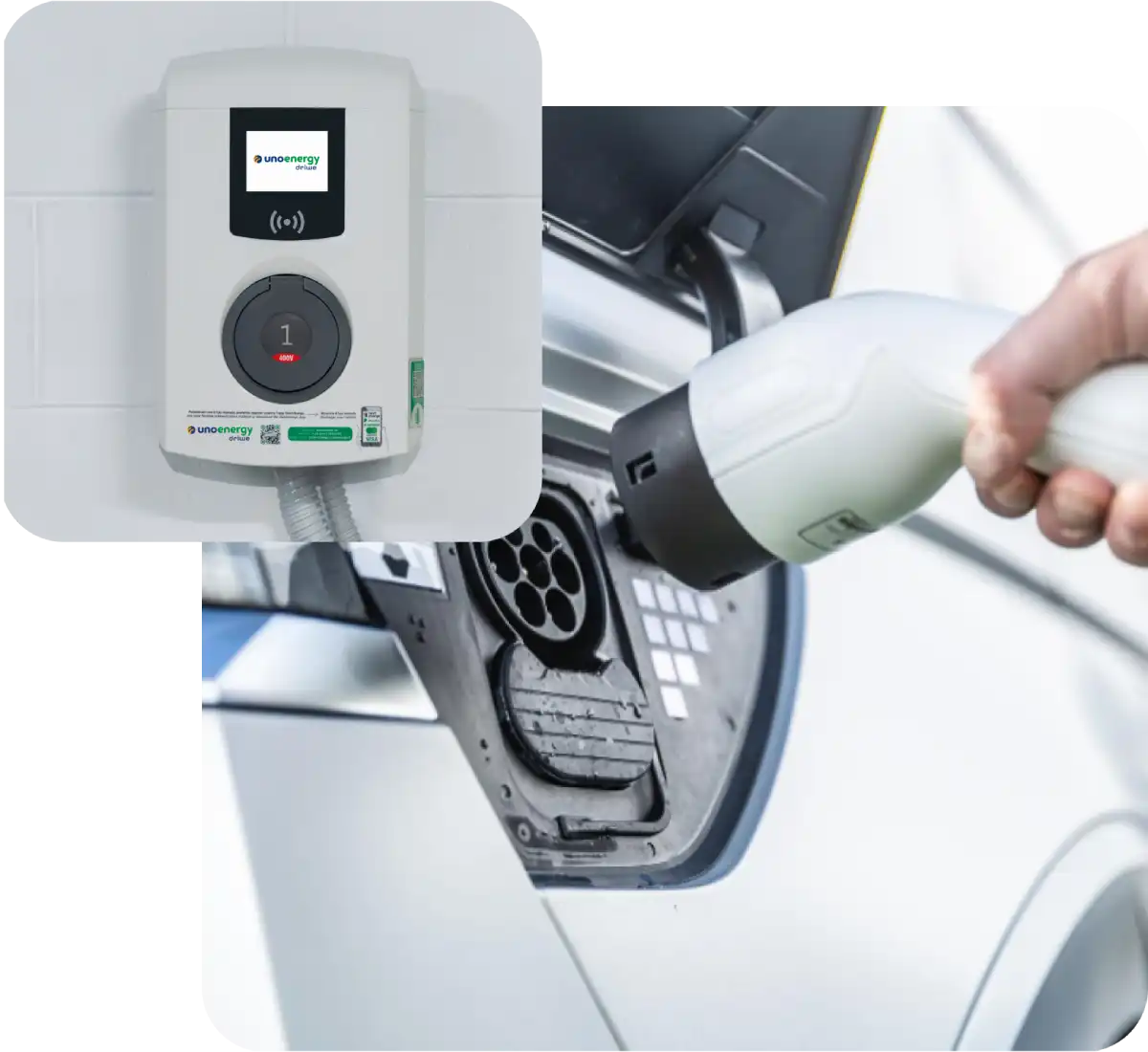 Wallbox Unoenergy Driwe e plug per la ricarica