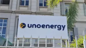 Logo Unoenergy della sede di Sanremo